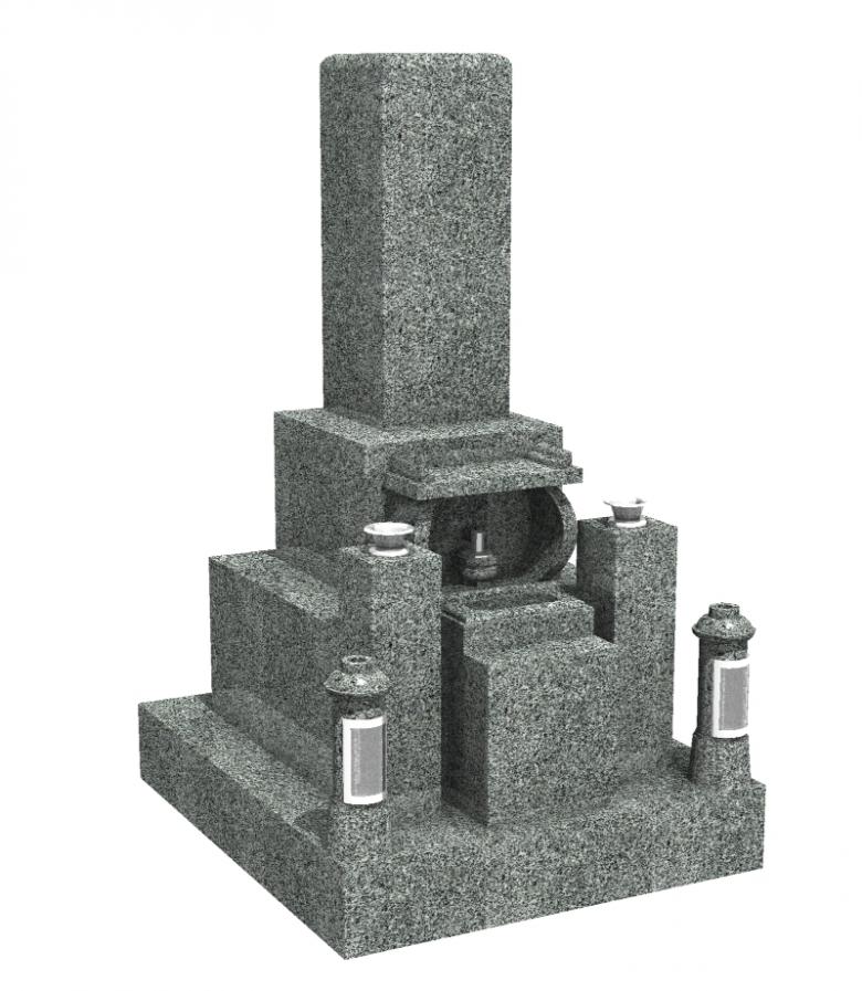 大島石 9寸三重台