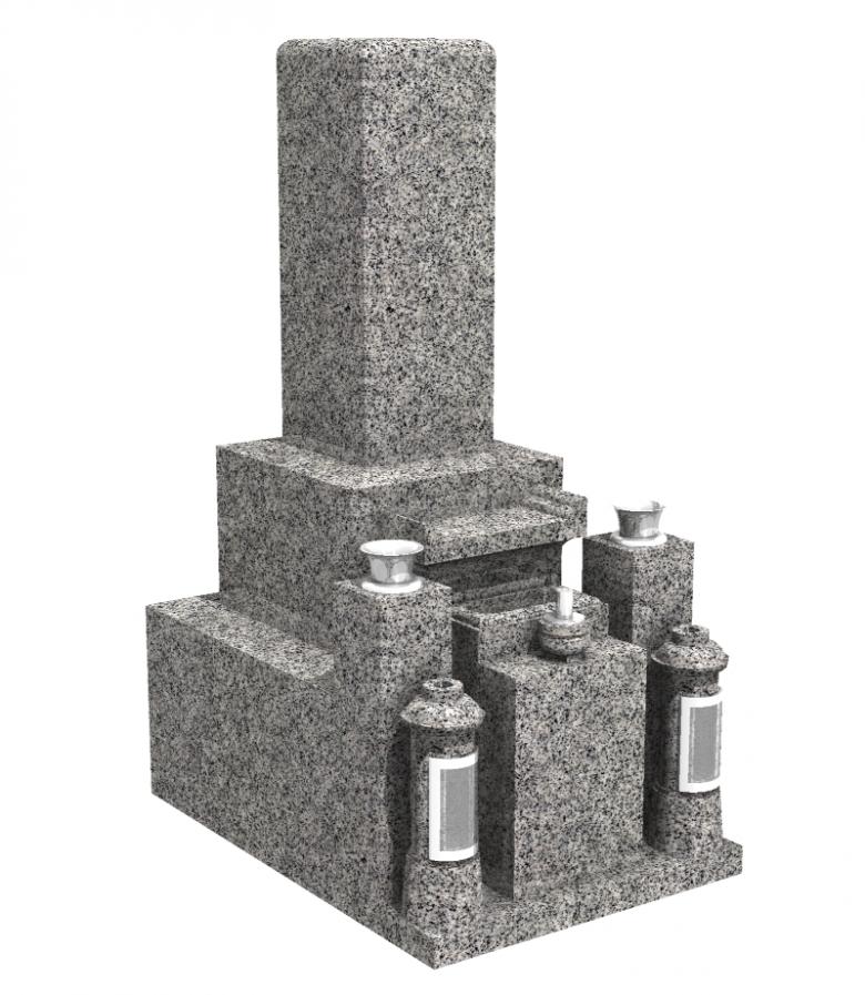 庵治中目石 8寸二重台