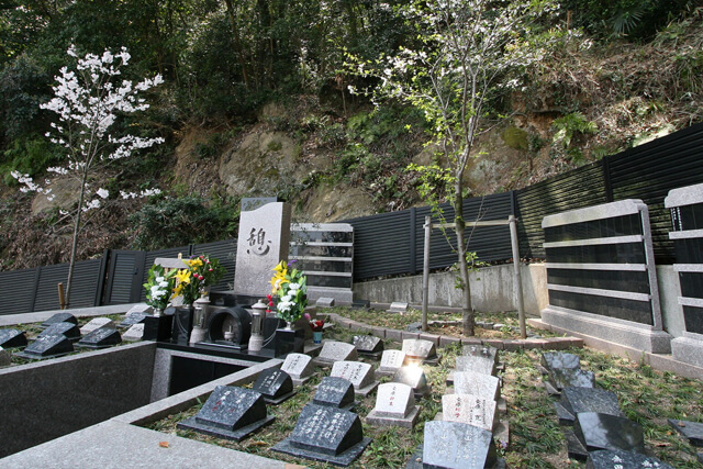 本門壽院克軍寺の樹木葬イメージ