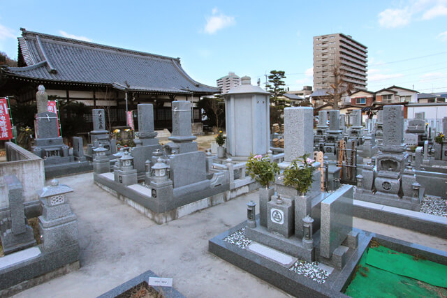 本門壽院克軍寺の樹木葬イメージ