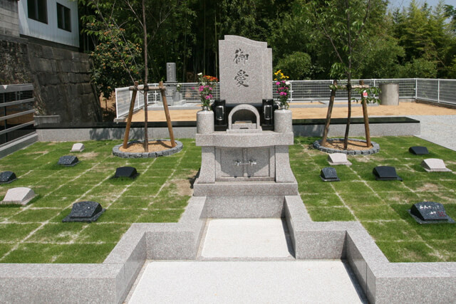 正音寺墓苑の樹木葬イメージ