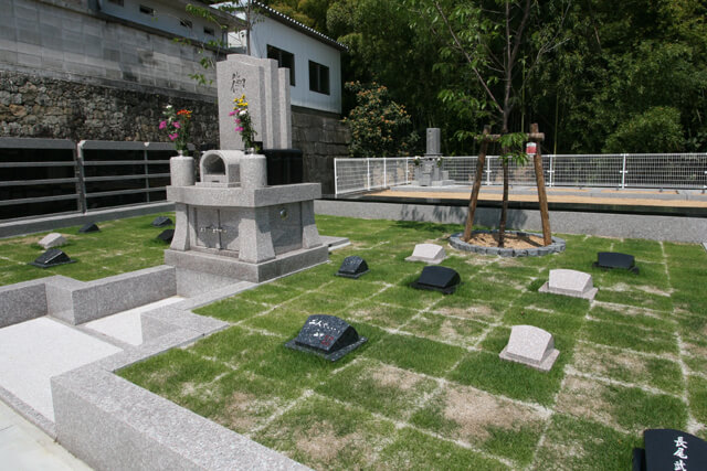 正音寺墓苑の樹木葬イメージ