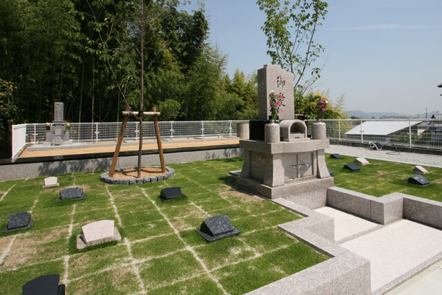 正音寺墓苑の樹木葬イメージ