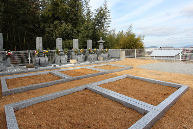 正音寺墓苑の樹木葬イメージ